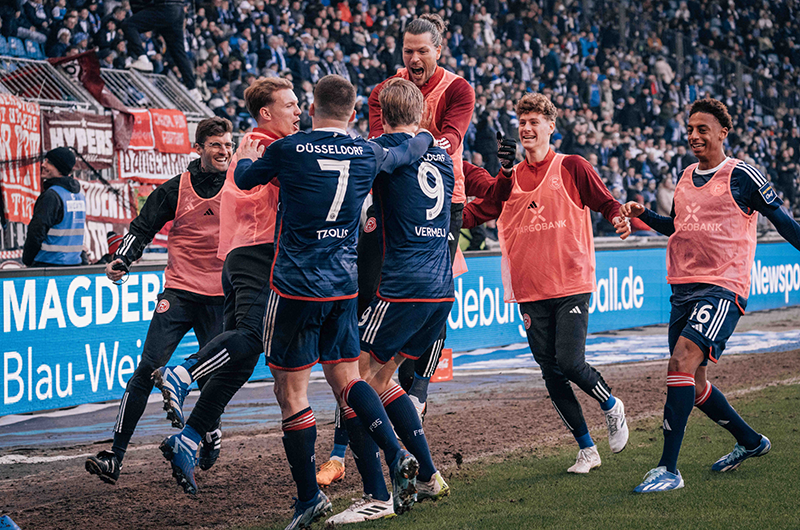 Fortuna D Sseldorf Eine Filmreife Premiere Doppelter Magdeburg