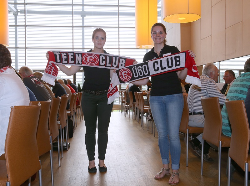 Fortuna D Sseldorf Fortunas Club Und Teen Club Freuen Sich